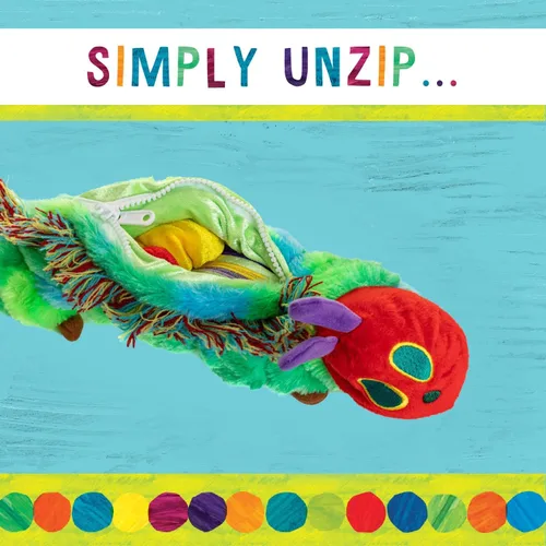 Vista 4 de Libro de oruga muy hambrienta, reversible, diseño de mariposa de oruga y juego