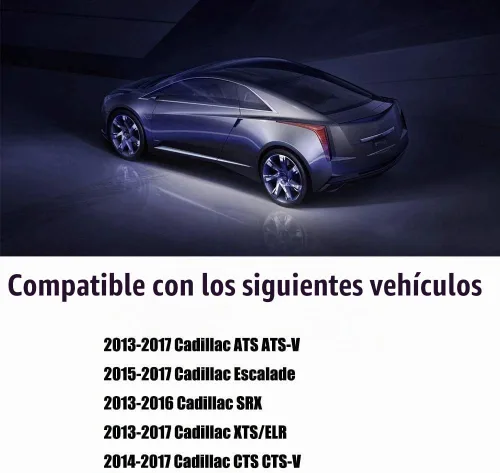 Vista 2 de Pantalla táctil de repuesto CUE con kit de herramientas de extracción de molduras, compatible con Cadillac 2013 2014 2015 2016 2017 ATS Escalade SRX