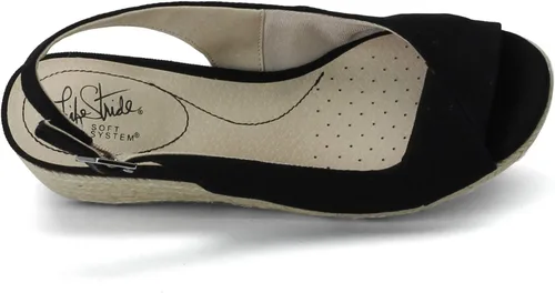 Vista 6 de LifeStride - Sandalia de cuña Socialite para mujer, alpargata
