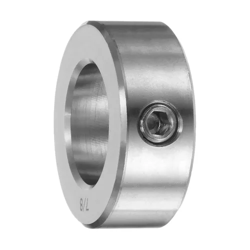 Vista 3 de uxcell Juego de 2 collares de tornillo de 7/8 pulgadas de diámetro inoxidable 304 de acero inoxidable, diámetro exterior de 1-1/2 pulgadas