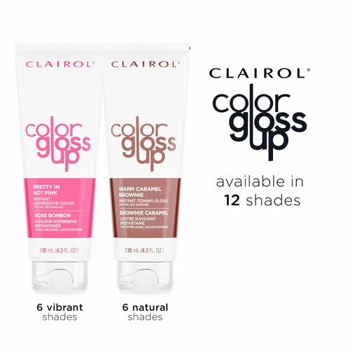 Vista 4 de Clairol Color Gloss Up - Tinte temporal para el cabello, color rojo ardiente, paquete de 1 unidad