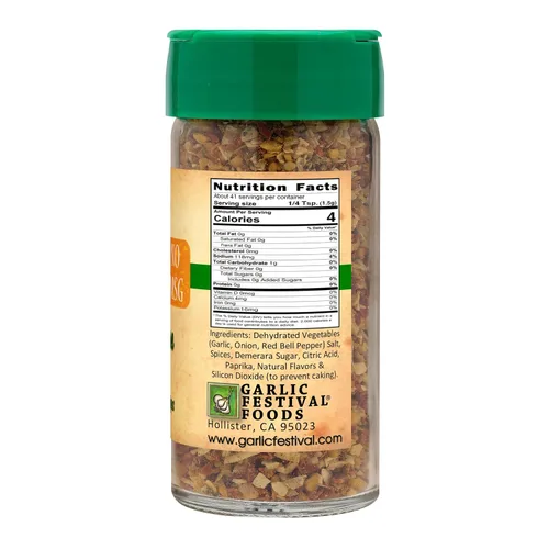 Vista 2 de Garlic Festival Foods Chili & Lime Ajo Condimento 2.2 oz