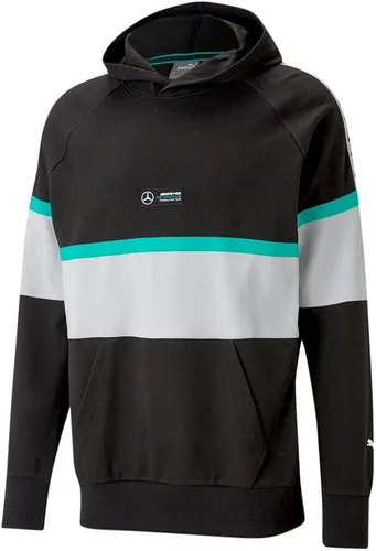 Vista 3 de PUMA Mercedes F1 Xtg - Sudadera con capucha para hombre, color negro, Negro