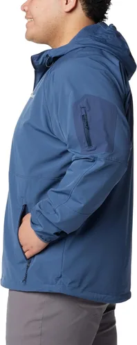 Vista 8 de Columbia Softshell con capucha Tall Heights para hombre