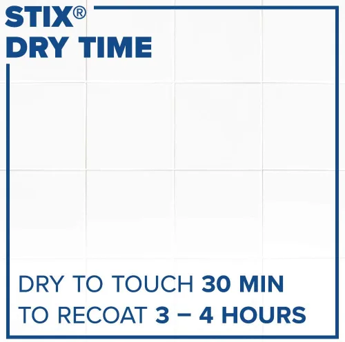 Vista 8 de INSL-X SXA11009A-04 Stix Imprimación de Adherencia Acrílica a Base de Agua, 1 Cuarto de Galón, Blanco