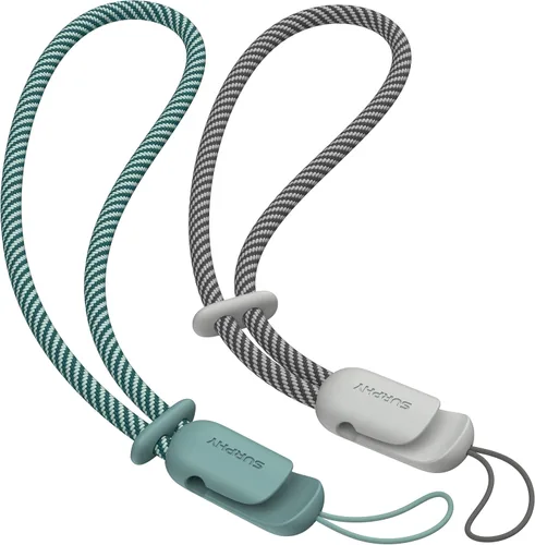Vista 18 de SURPHY Paquete de 2 cordones de teléfono para funda de teléfono celular, correa de muñeca de teléfono para funda, correa de teléfono celular