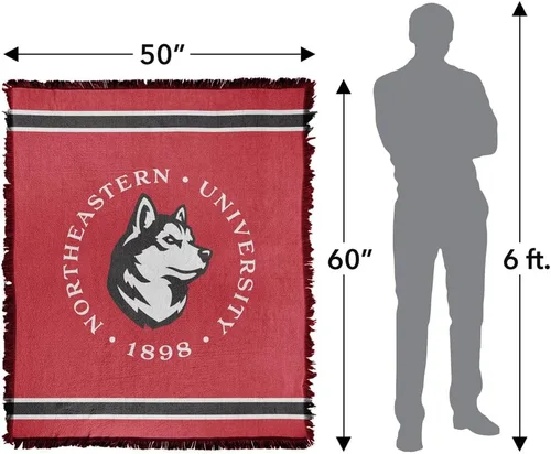 Vista 22 de LOGOVISION Manta Abilene Christian University, 50x60 Logo Primary WovenThrow