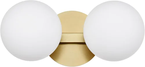 Vista 11 de Apliques de pared cromados, aplique de globo moderno de 1 luz, lámpara de pared para dormitorio, baño, sala de estar y pasillo, iluminación