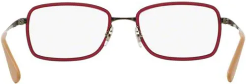 Vista 4 de Ray-Ban Gafas RX6336-2857, marcos de goma Fuxia con lente de demostración de 2.087 in, Moradorojizo