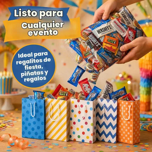 Vista 4 de Variedad de golosinas de chocolate a granel - Paquete de variedad de golosinas de chocolate de 2 lb - Golosinas de chocolate a granel de chocolate