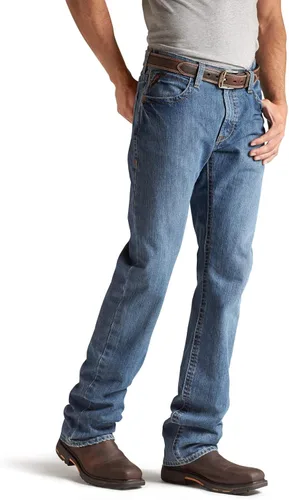 Vista 3 de ARIAT - Pantalones de mezclilla Fr M4 de tiro bajo y corte para botas para hombre