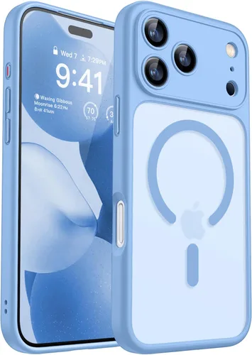 Vista 56 de CANSHN Funda magnética compatible con iPhone Air (6.5 pulgadas), mejorada [protección completa de la cámara] [compatible con Magsafe]