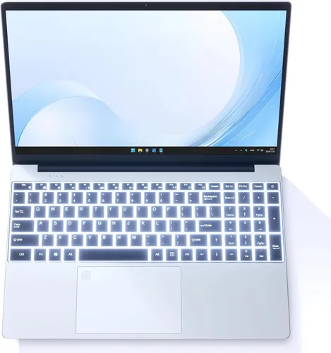 Vista 9 de Auusda Computadora portátil de negocios para el trabajo, PC portátil para estudiantes universitarios, pantalla FHD de 15.6 pulgadas, procesador de 4