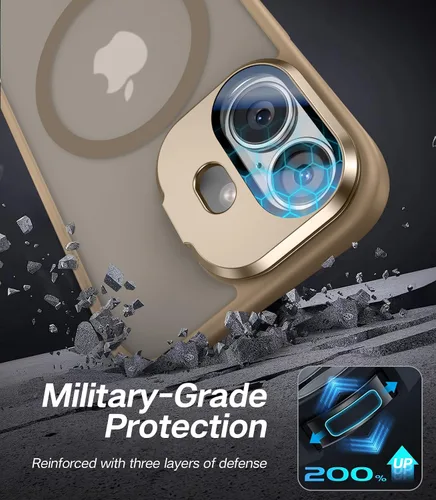 Vista 40 de VOFATA [Protección Completa Mejorada de la Cámara] para Funda iPhone Air con Cubierta de Cámara con Soporte [Compatible con MagSafe][Protección