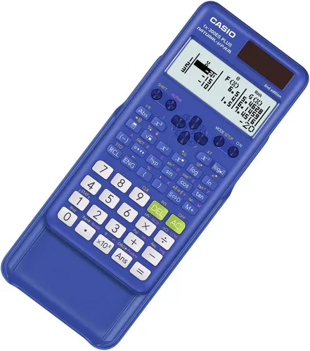 Vista 5 de Casio fx-300ESPLS2 - Calculadoras científicas color rosa y azul, paquete pequeño