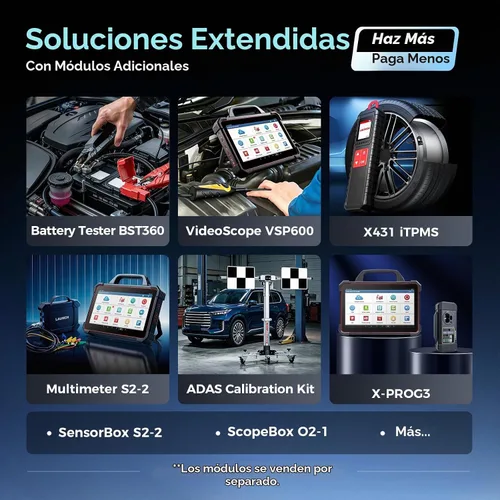 Vista 7 de Launch Escáner del OEM de la élite de X431 PAD VII, herramienta