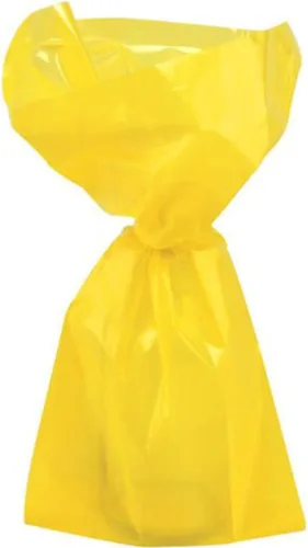 Vista 3 de Bolsas de celofán, color azul real, 30 unidades, talla única , Amarillo