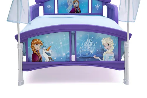 Vista 5 de Cama con dosel para niños Delta Children