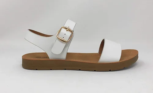 Vista 2 de Soda Sandalias planas con tiras para mujer