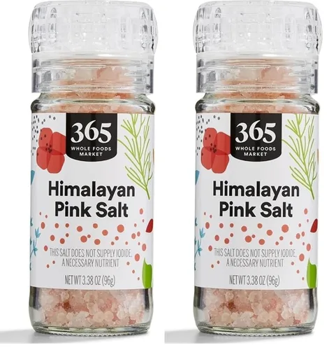 Vista 9 de 365 by Whole Foods Market, Molinillo de sal rosa del Himalaya, 3.38 onzas