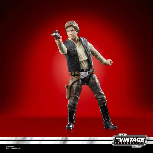 Vista 5 de STAR WARS La colección Vintage Han Solo, Figura de acción de 3.75 pulgadas de la película "El retorno del Jedi" 40 aniversario, para niños a partir