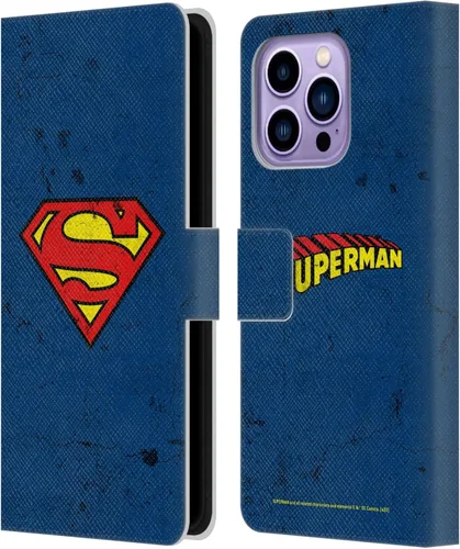 Vista 89 de Head Case Designs Funda de piel con licencia oficial de Superman DC Comics con logotipos negros y rojos compatible con Apple iPhone 11