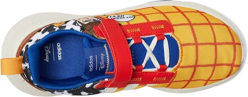 Vista 2 de adidas x Disney Racer TR21 Toy Story Woody Shoes para niños Semi Solar GoldOff WhiteRoyal Blue