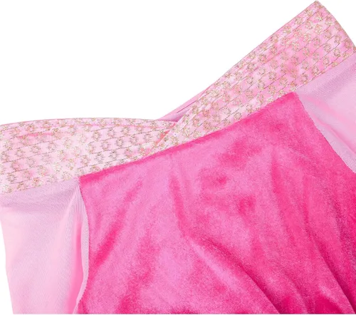 Vista 9 de knemmy Princess Dress Up Costume Aorura Dress for Girls Halloween Cosplay Christmas Birthday Party Dress Pink