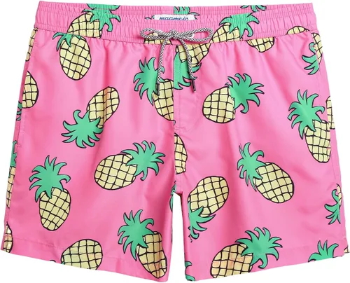 Vista 21 de maamgic Mens Swim Trunks 5" Quick Dry Beach Shorts Bathing Suits with Mesh Lining Pockets