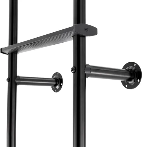 Vista 9 de RecPro - Escalera trasera universal para autocaravana (92 pulgadas), color Negro