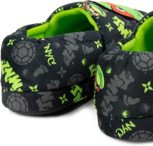 Vista 5 de Teenage Mutant Ninja Turtles Pantuflas Raphael House para niños