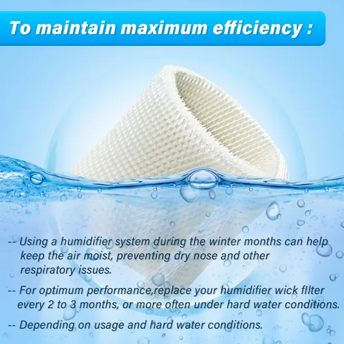 Vista 2 de MAF2 Super Wick - Filtro humidificador para Aircare/Essick Air/Humidificador de aire húmedo MA0600, MA0601, MA0800, MA08000, Kenmore 5408,154080,32