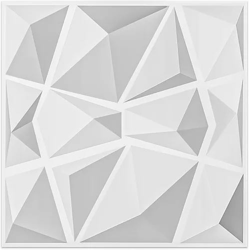 Vista 10 de Art3d - Paneles de pared 3D de 20 piezas, 11.8" x 11.8" (1.77 m²) Paneles de pared de PVC, decoración de pared adhesiva para sala de estar, Negro