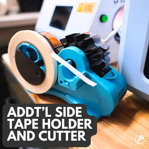 Vista 3 de Echomerx Dispensador de cinta original multirollo – Sublimación precortada resistente al calor, Cricut, transferencia, térmica, prensa, cintas