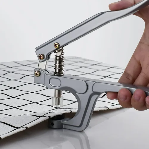 Vista 2 de Alicates a presión para ropa de manualidades, herramienta de alicates de mano para botones a presión, botón sin coser, punzón para broches T3 T5 T8