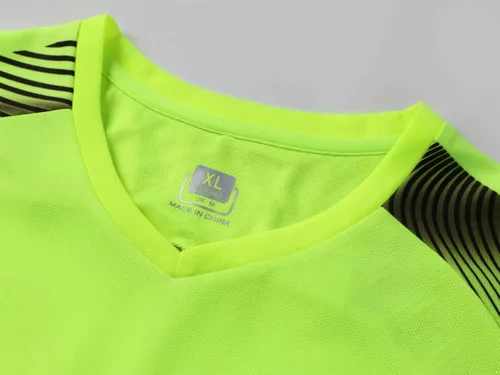 Vista 4 de TiaoBug Camiseta de portero de gladiador para niños, camiseta de portero acolchada para fútbol, uniformes de entrenamiento de equipo deportivo