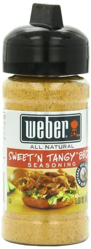 Vista 3 de Weber Grill Seasoning Sweet'N Tangy BBQ, 3 onzas, paquete de 3