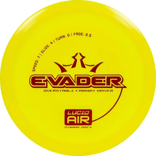 Vista 4 de Dynamic Discs Lucid AIR Evader Fairway Driver Disco de golf [los colores pueden variar]