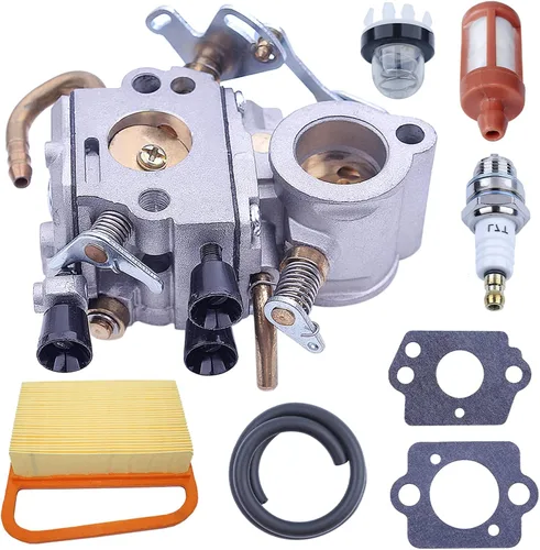 Vista 2 de Para sierra de corte de hormigón Stihl TS410 TS420, kit de carburador, reemplaza el número de pieza por 4238-120-0600, reemplaza por Zama por