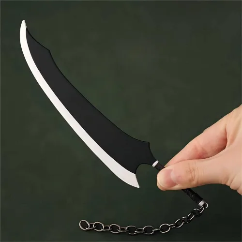 Vista 6 de Ichigo Bankai - Llavero de espada Zangetsu y Tensa Zangetsu Regalo de anime para niños, adolescentes, mujeres, hombres fanáticos