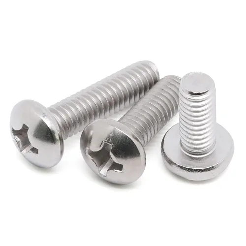 Vista 6 de Tornillos de máquina de cabeza plana de 5/16-18 x 1", rosca completa, acero inoxidable 304 18-8, paquete de 10