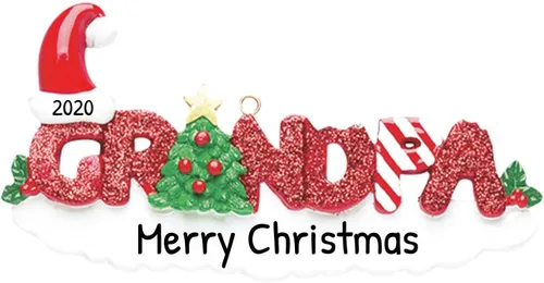 Vista 20 de Adorno de Navidad familiar personalizado – Adornos personalizados para tía, adorno de la mejor tía de la historia, adornos de regalo personalizados