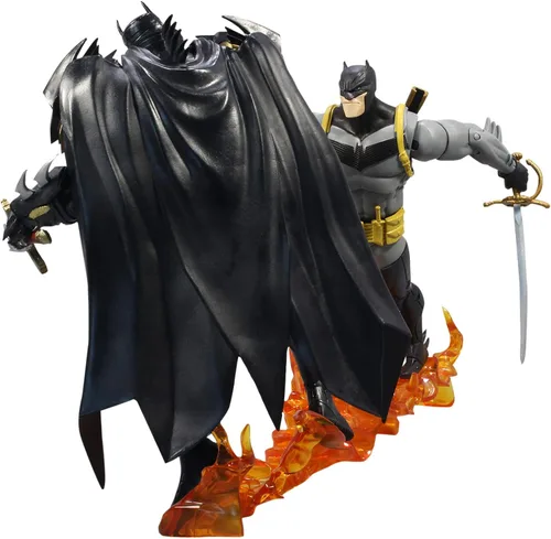 Vista 8 de DC Multiverse Batman vs Azrael (Batman Armor) - Figura de acción de 7 pulgadas con accesorios