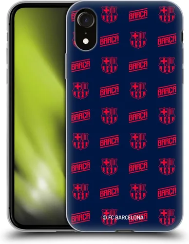 Vista 158 de Head Case Designs Funda de gel suave con licencia oficial del FC Barcelona Barca Crest Graphics [protección de grado militar] compatible con Apple
