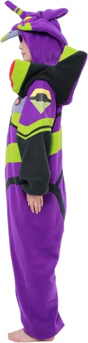 Vista 4 de SAZAC Kigurumi - Evangelion Unit-01 - Eva-01 - Mono de Halloween - Adulto