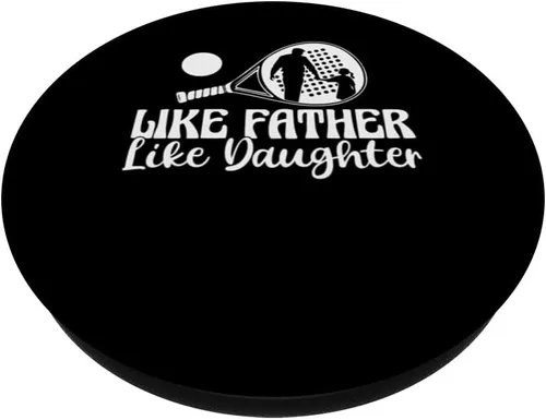 Vista 2 de Like Father Like Daughter Padel Racquet Paddle PopSockets Adhesive PopGrip