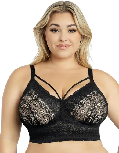 Vista 2 de PARFAIT Mia Lace P5951 - Brasier sin varillas para mujer, con busto completo, ligeramente acolchado