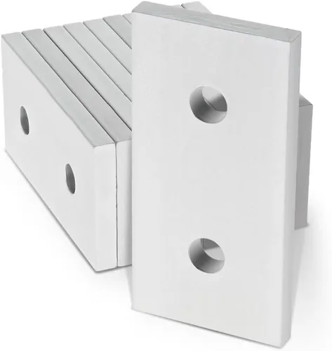 Vista 5 de 8020, 20-4107, 20 Series, Soporte de placa plana de aluminio de 2 agujeros, soporte de conector de montaje recto para extrusión de aluminio extruido