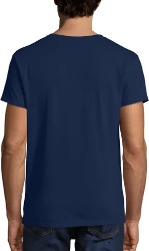 Vista 2 de Hanes - Camiseta de manga corta con estampado para hombre