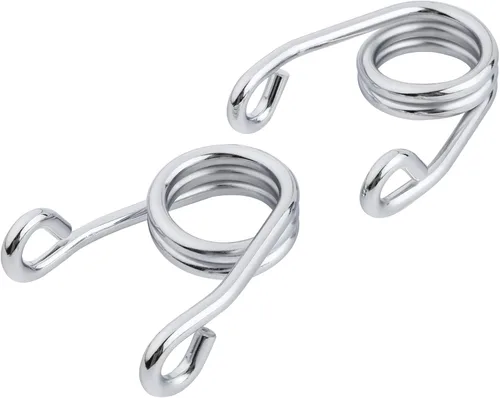 Vista 4 de TCT-MOTORPARTS 2 "Chrome Scissor Torsion Solo Seat Springs para Harley Motocicleta Sportster XL Chopper Bobber Custom